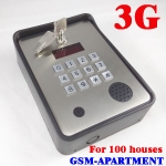GSM intercom 3G version maximum 100 houses for USA,Australia