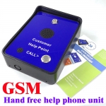 Vandal Proof GSM customer help - Handfree service free phone