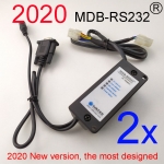 2 sets 2020 version MDB-RS232 Adapter box (RS232)