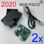 2 sets 2020 version MDB-RS232 Adapter box (Raspberry PI)