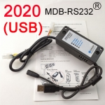 1 set Free shipping 2020 USB Version MDB-RS232 Adapter box